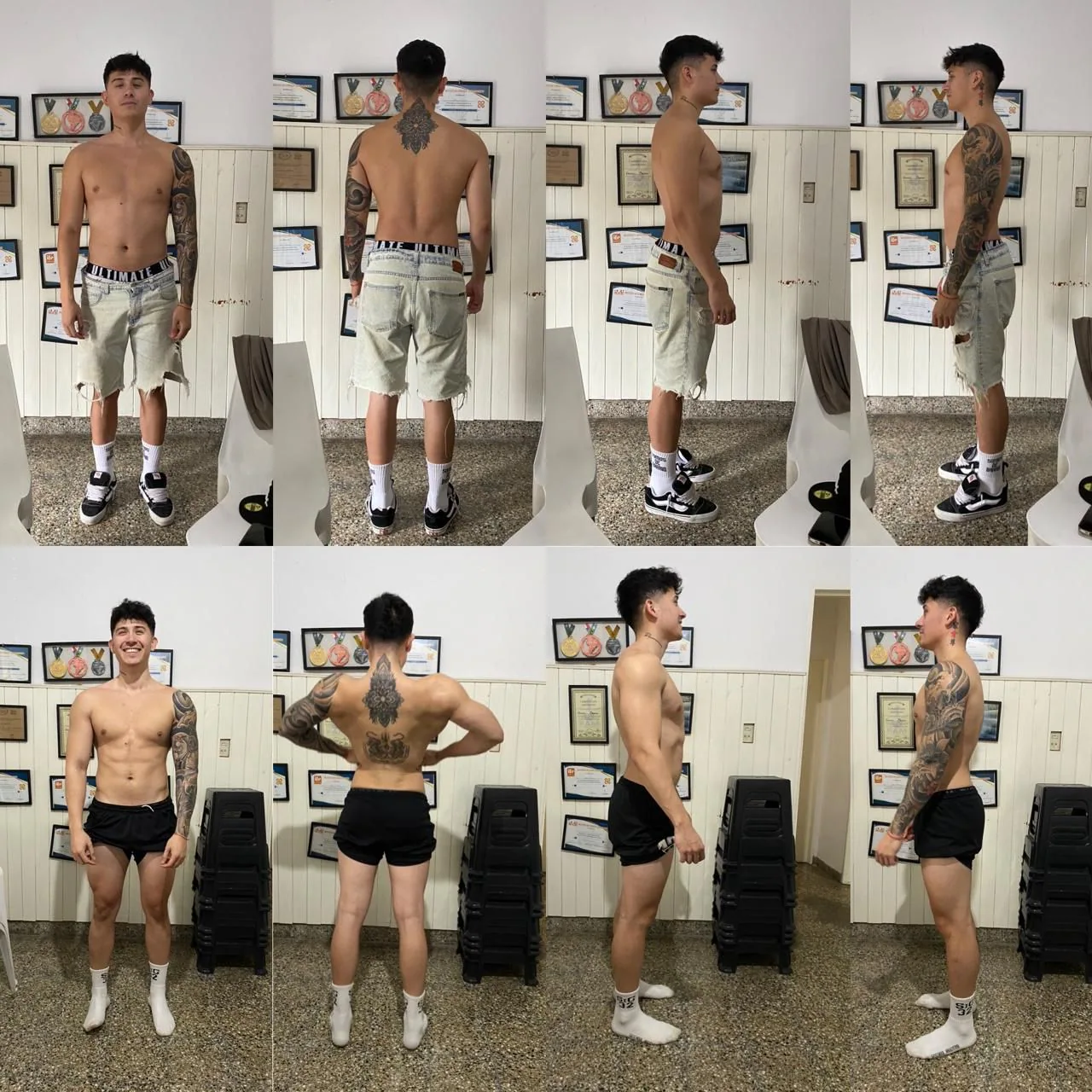 Resultado real de entrenamiento personalizado