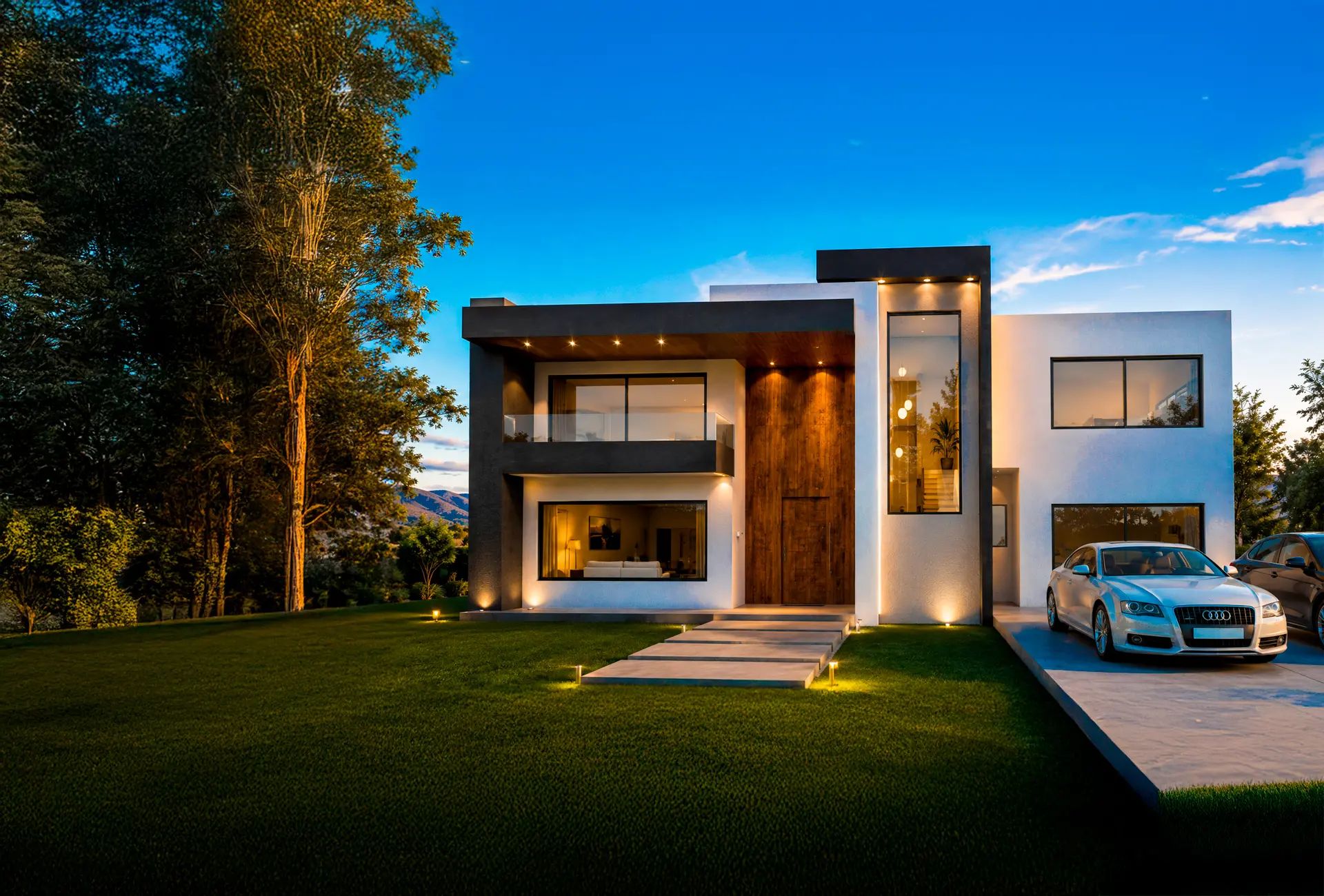 Vivienda de diseño con estructura calculada por MR Ingeniería