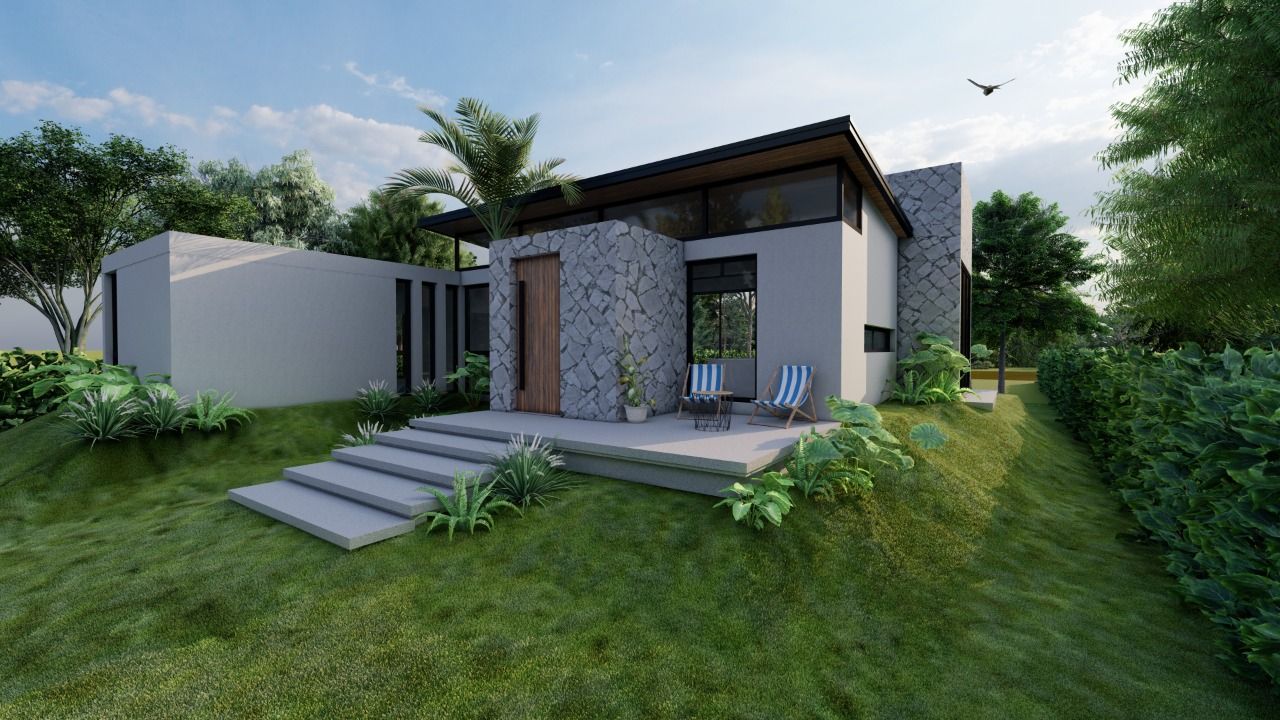 Render de vivienda Náutico de Escobar — Lote 29