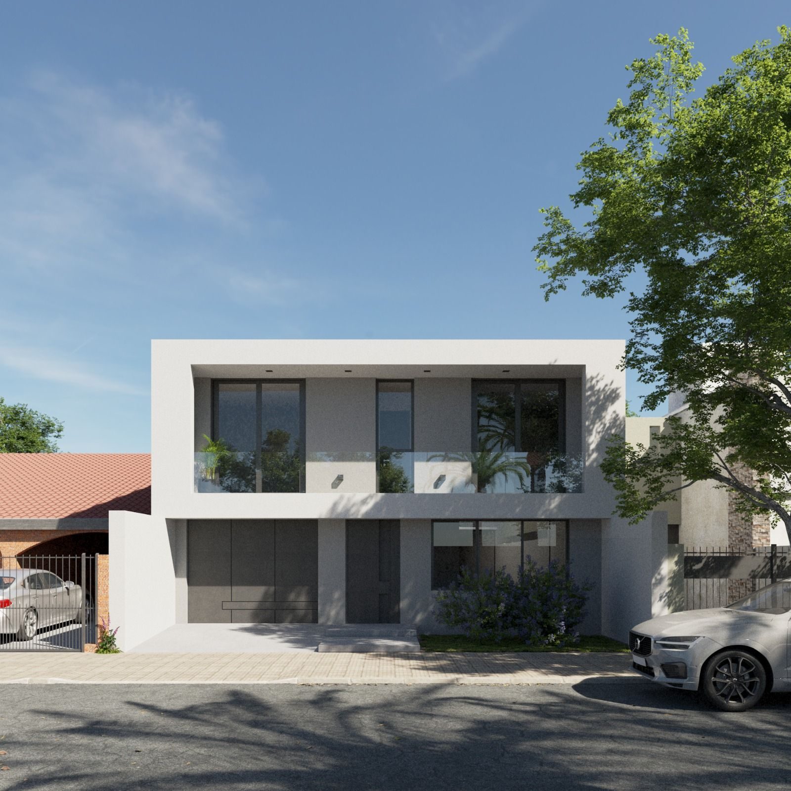 Proyecto Necochea — render exterior