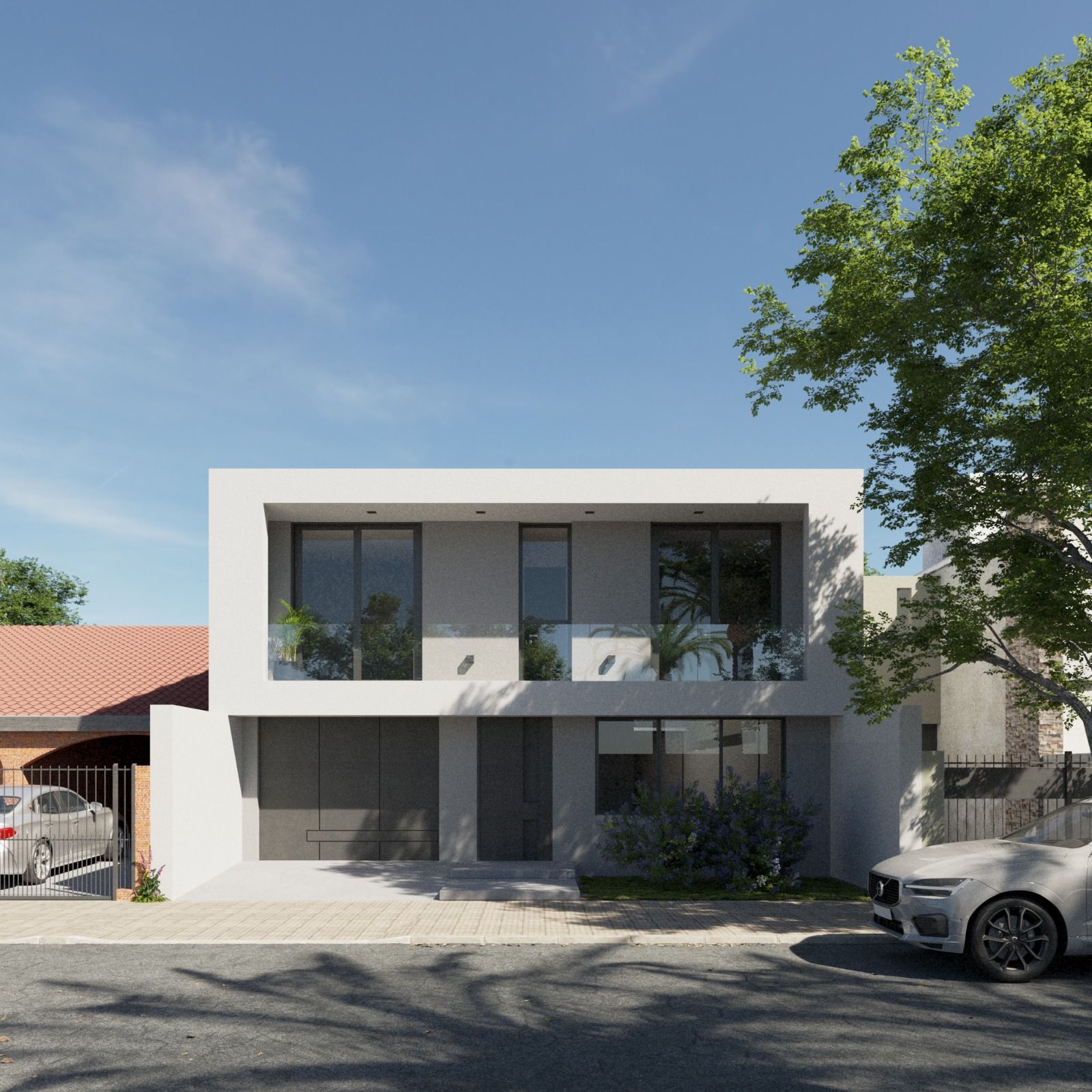 Proyecto Necochea — render exterior